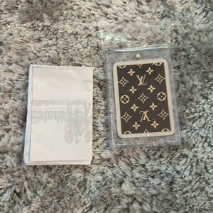 Louis Vuitton Playing Card